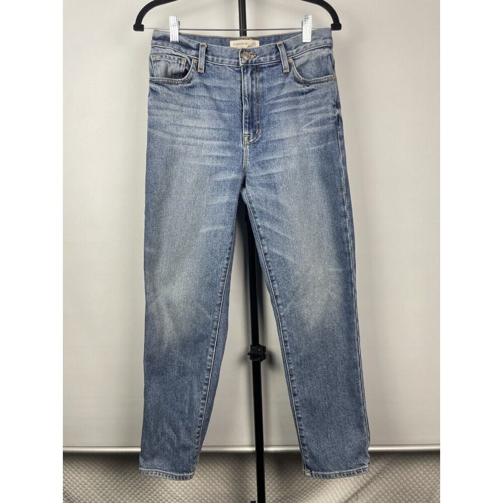 Current Elliot Blue Straight Leg Tapered Denim‎ Jeans Size 27